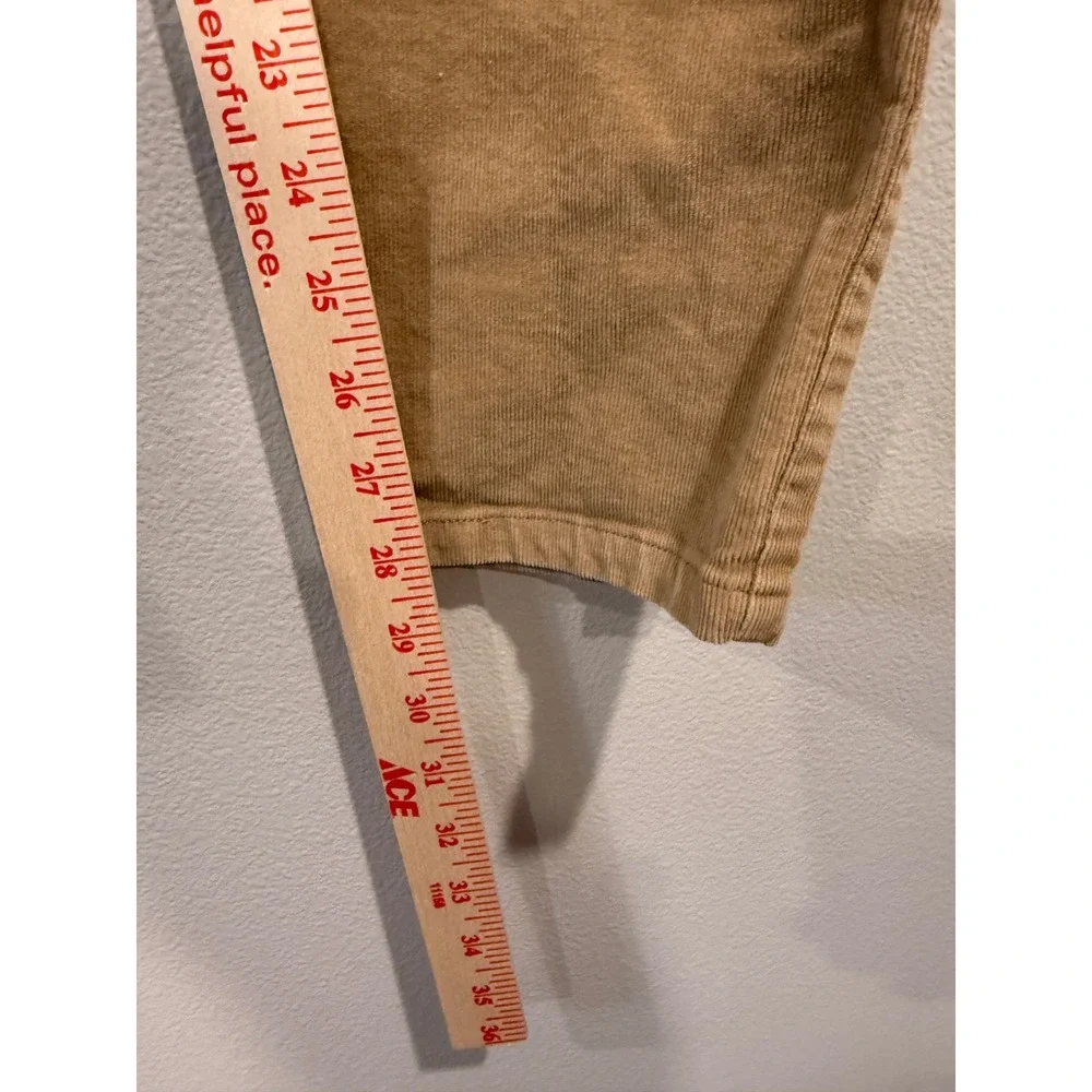 Michael Kors Skinny‎ Corduroy Pants Tan Women's Size 10